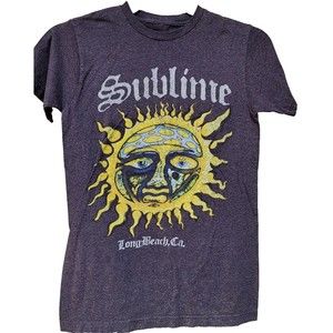 Sublime Black T-shirt Size S Long Beach, CA Rock Band